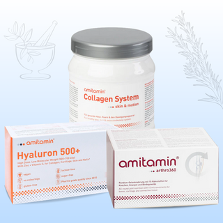 Osteoarthritis Treatment Bundle: amitamin Arthro + amitamin Hyaluron + amitamin Collagen Complex