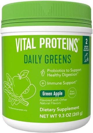 Vital Proteins Unflavored Daily Greens, 8.6 OZ
