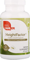Heightfactor, Healthy Height Supplement, Contains Zinc 50Mg, Pantothenic Acid, Vitamin C and More, Natural Growth Supplement for Growing Taller - 120 Capsules