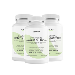 vtamino Essential Immune Support-Complete Formula For Strong Immune System (30 Days Supply)