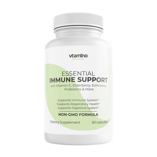 vtamino Essential Immune Support-Komplettformel für ein starkes Immunsystem (Vorrat für 30 Tage)