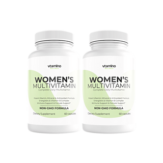 vtamino Women's Multivitamin-Advanced Daily Multivitamin zur Verbesserung der allgemeinen Gesundheit und des Wohlbefindens (Vorrat für 30 Tage)